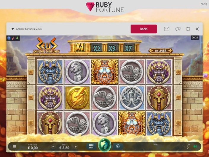 ruby fortune best slots