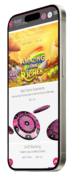 ruby fortune casino app